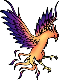 Blaze, the Flare mascot for Level 2