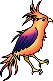 Scorch, the Flare mascot for Level 1