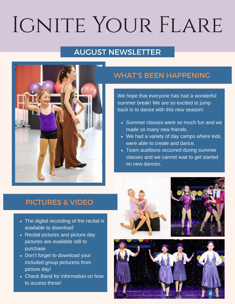 Cover of the August 2026 newsletter