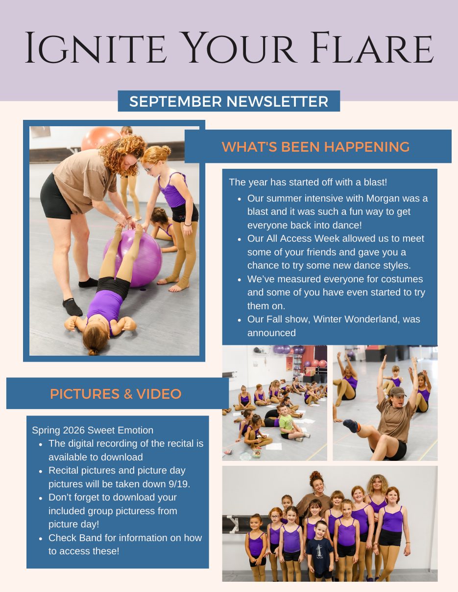 Cover of the September 2026 newsletter